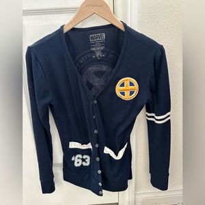 Marvel her universe x-men cardigan M